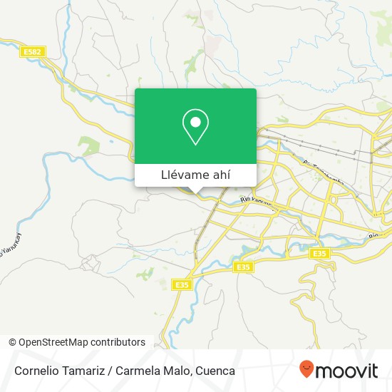 Mapa de Cornelio Tamariz / Carmela Malo