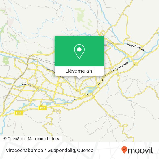 Mapa de Viracochabamba / Guapondelig