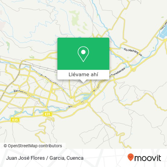 Mapa de Juan José Flores / Garcia