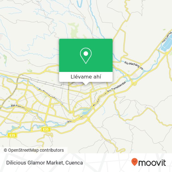 Mapa de Dilicious Glamor Market