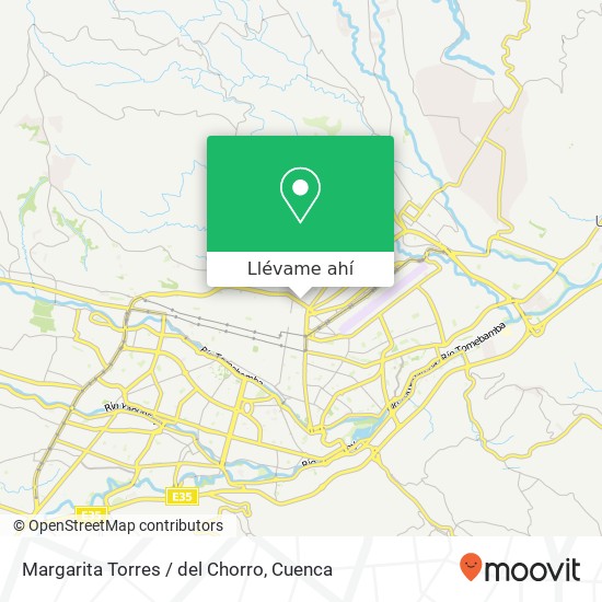 Mapa de Margarita Torres / del Chorro