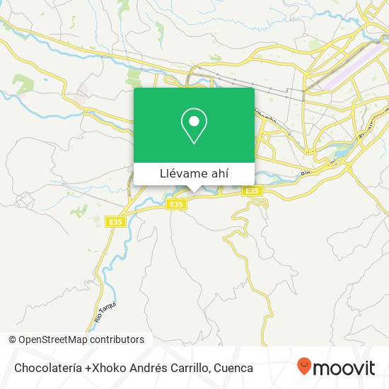 Mapa de Chocolatería +Xhoko Andrés Carrillo