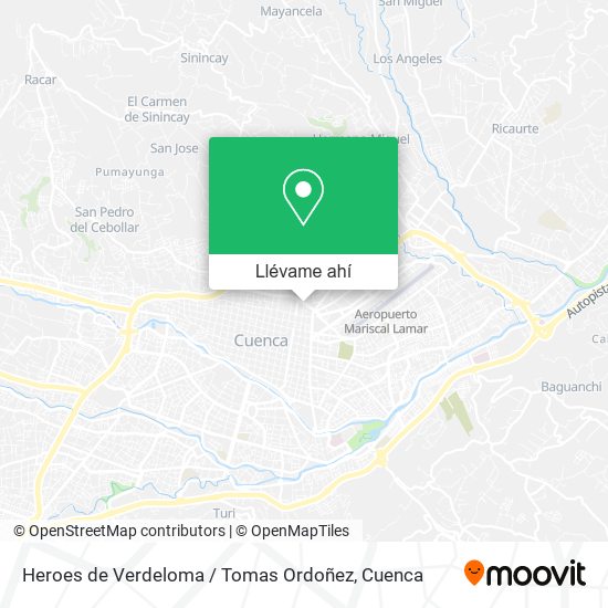 Mapa de Heroes de Verdeloma / Tomas Ordoñez