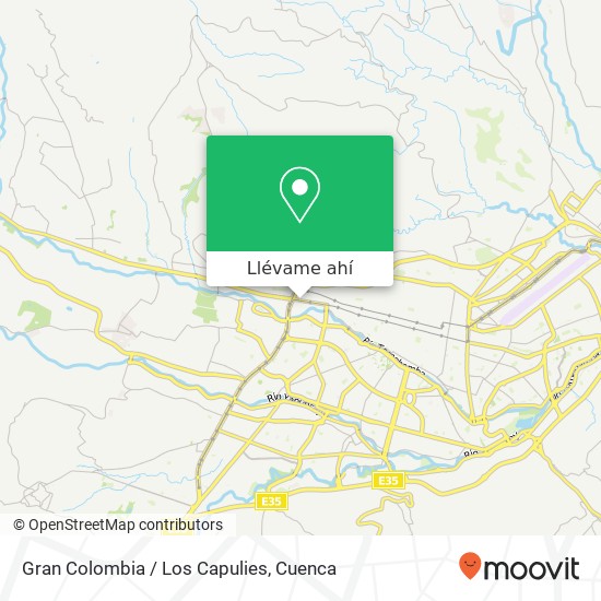 Mapa de Gran Colombia / Los Capulies