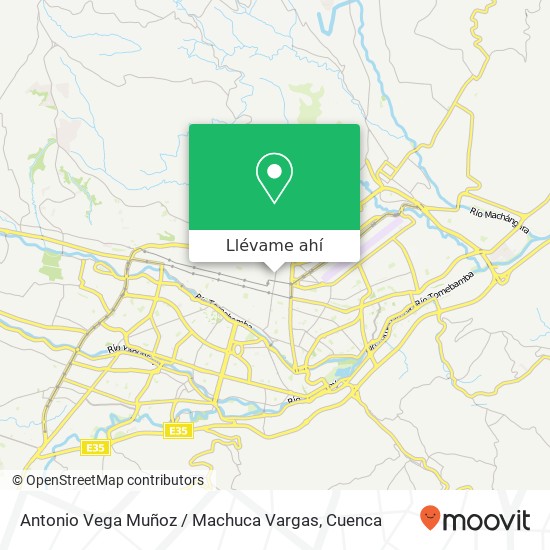 Mapa de Antonio Vega Muñoz / Machuca Vargas