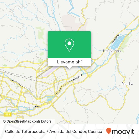 Mapa de Calle de Totoracocha / Avenida del Condor