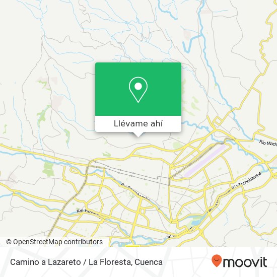 Mapa de Camino a Lazareto / La Floresta