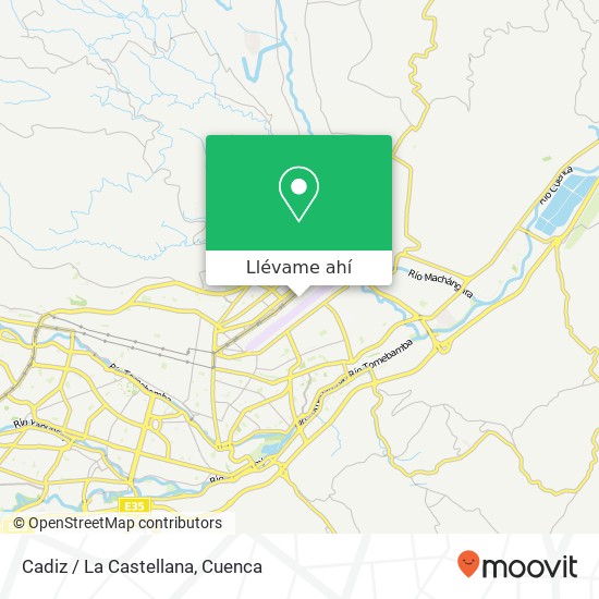 Mapa de Cadiz / La Castellana