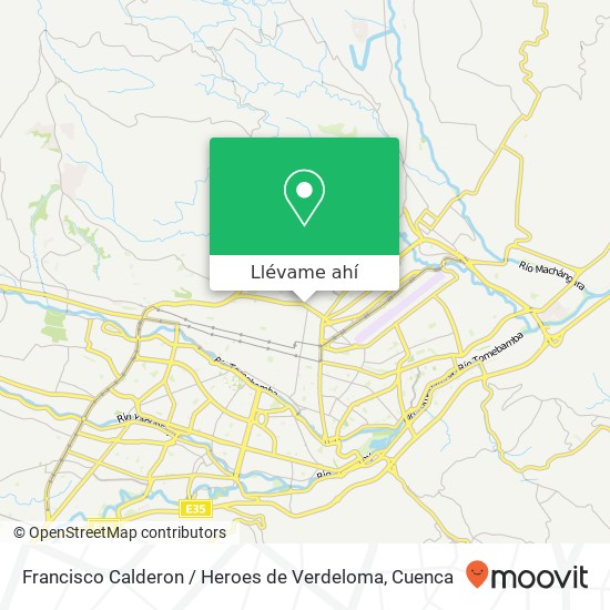 Mapa de Francisco Calderon / Heroes de Verdeloma
