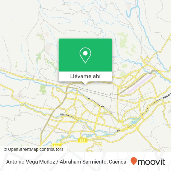 Mapa de Antonio Vega Muñoz / Abraham Sarmiento