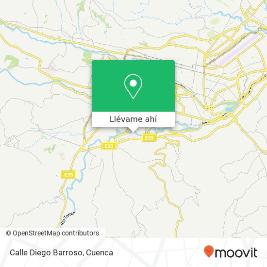Mapa de Calle Diego Barroso