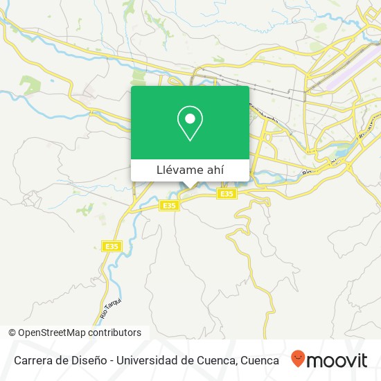 Mapa de Carrera de Diseño - Universidad de Cuenca