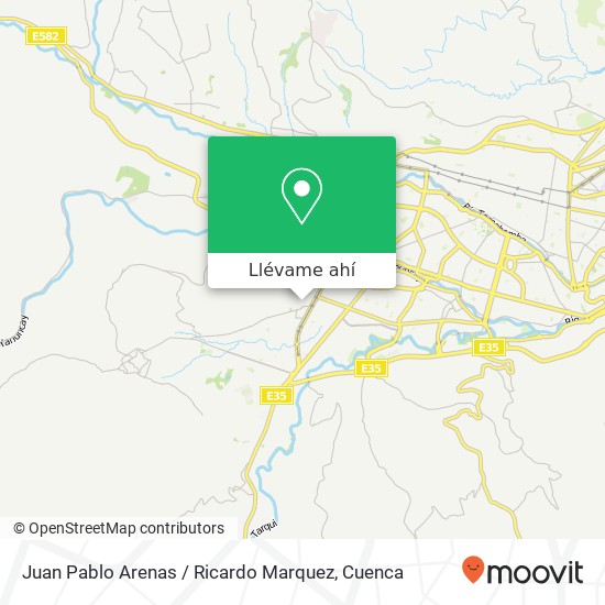 Mapa de Juan Pablo Arenas / Ricardo Marquez