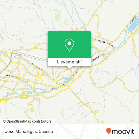 Mapa de José María Egas