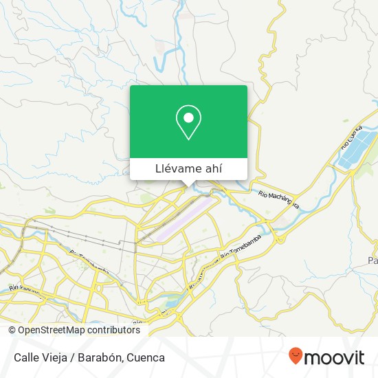 Mapa de Calle Vieja / Barabón