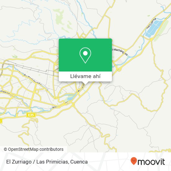 Mapa de El Zurriago / Las Primicias