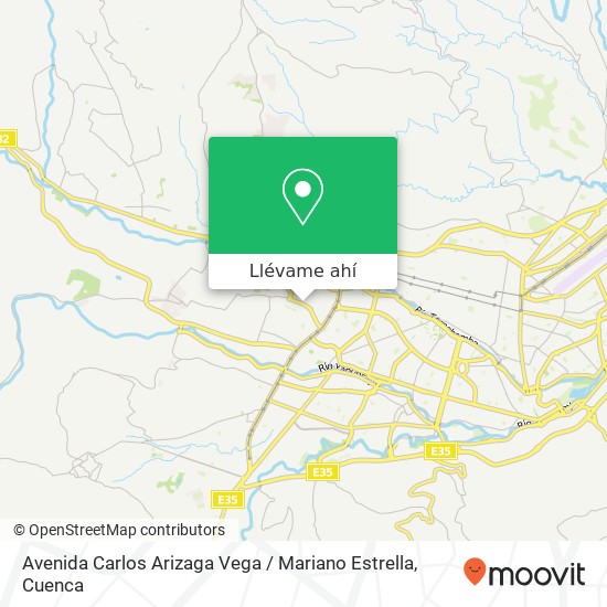 Mapa de Avenida Carlos Arizaga Vega / Mariano Estrella