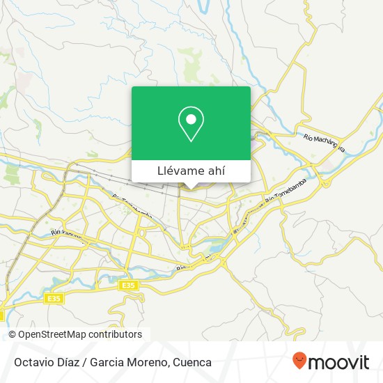 Mapa de Octavio Díaz / Garcia Moreno