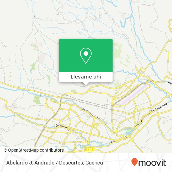 Mapa de Abelardo J. Andrade / Descartes