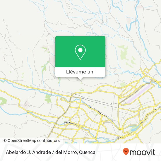 Mapa de Abelardo J. Andrade / del Morro