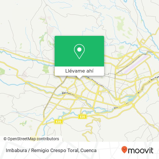 Mapa de Imbabura / Remigio Crespo Toral