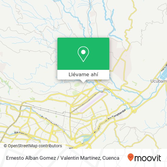 Mapa de Ernesto Alban Gomez / Valentin Martínez