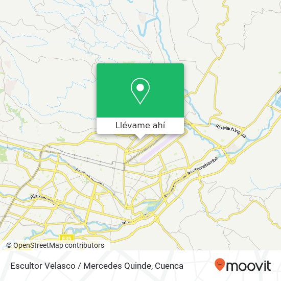 Mapa de Escultor Velasco / Mercedes Quinde