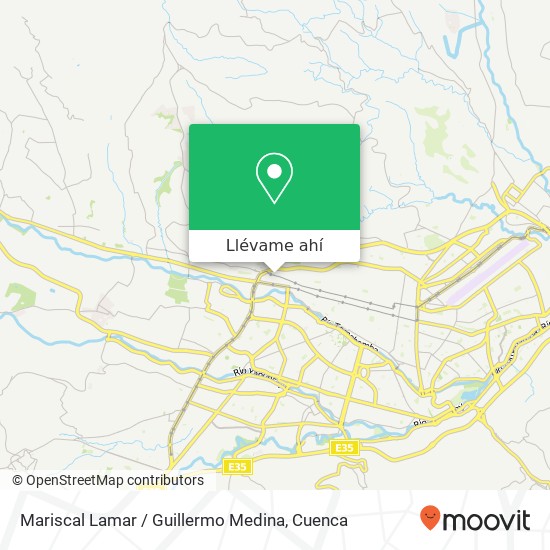 Mapa de Mariscal Lamar / Guillermo Medina