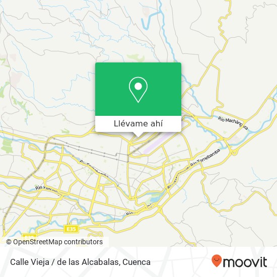 Mapa de Calle Vieja / de las Alcabalas