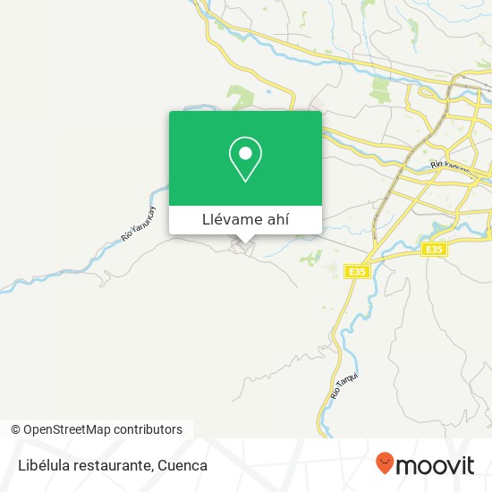 Mapa de Libélula restaurante