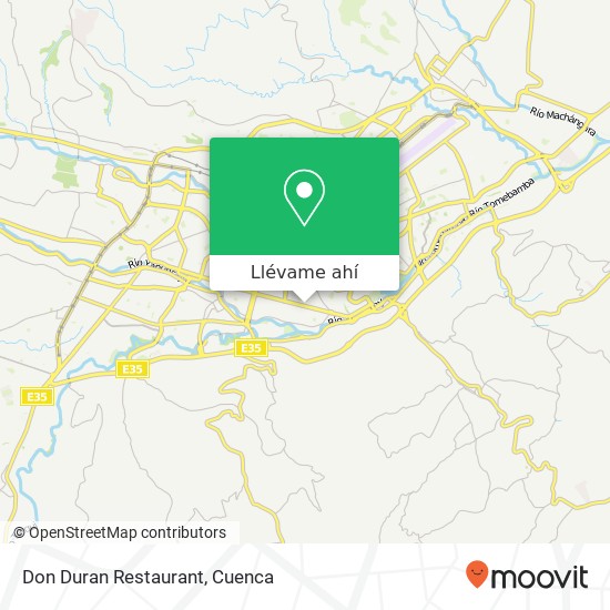 Mapa de Don Duran Restaurant