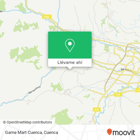 Mapa de Game Mart Cuenca