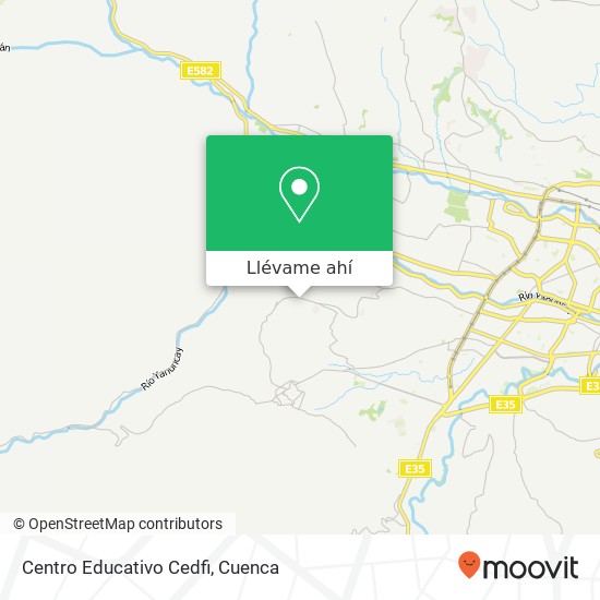 Mapa de Centro Educativo Cedfi