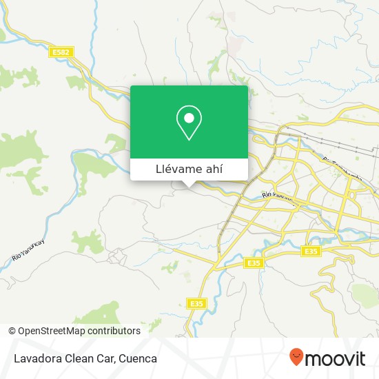 Mapa de Lavadora Clean Car