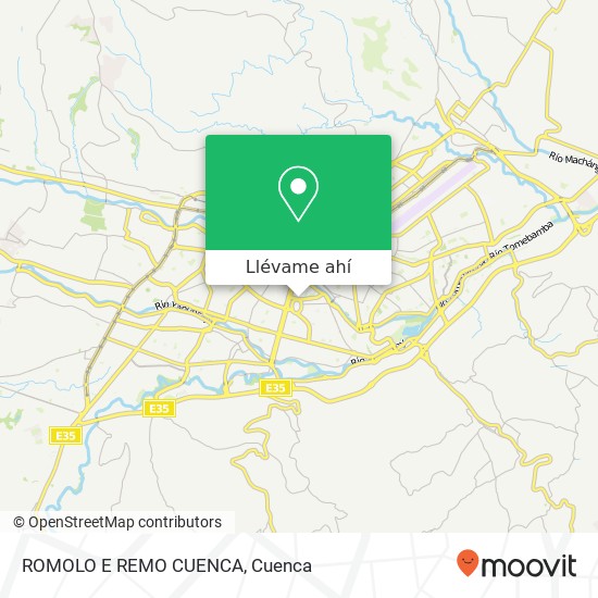 Mapa de ROMOLO E REMO CUENCA