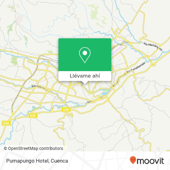 Mapa de Pumapungo Hotel
