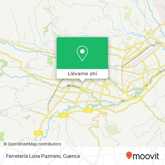 Mapa de Ferreteria Luna Pazmino