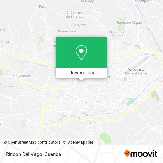 Mapa de Rincon Del Vago