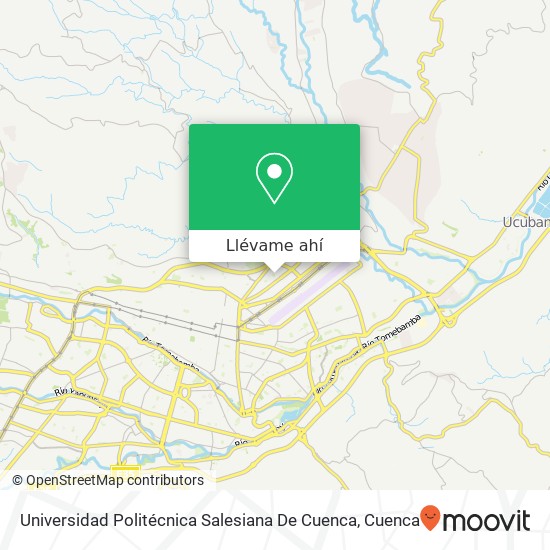 Mapa de Universidad Politécnica Salesiana De Cuenca