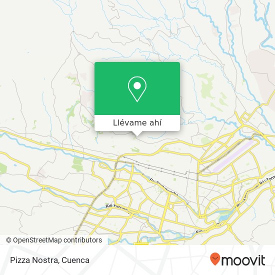 Mapa de Pizza Nostra