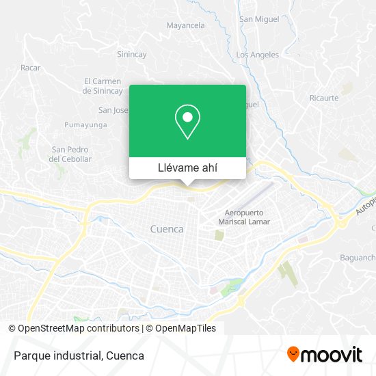 Mapa de Parque industrial