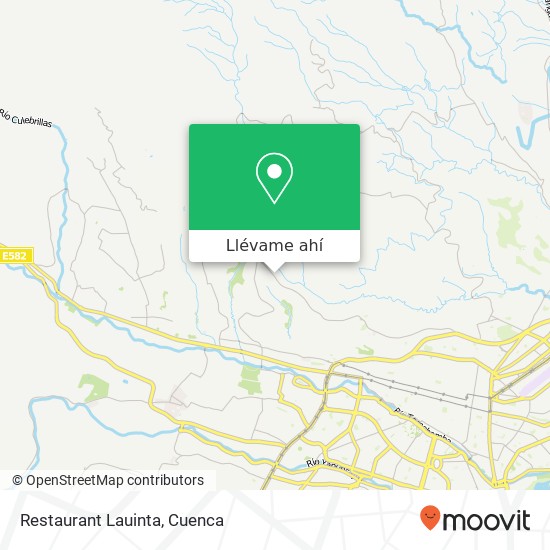 Mapa de Restaurant Lauinta