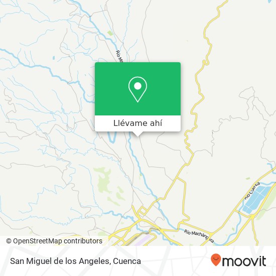 Mapa de San Miguel de los Angeles
