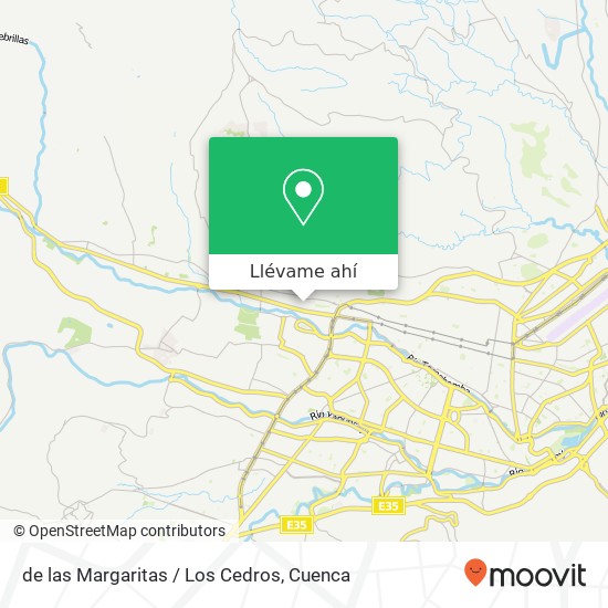 Mapa de de las Margaritas / Los Cedros