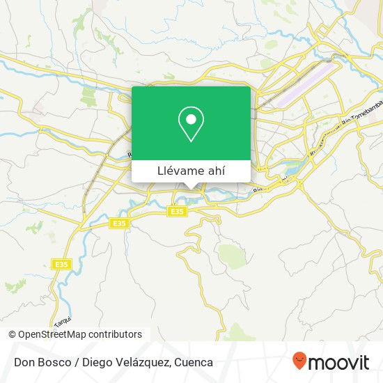 Mapa de Don Bosco / Diego Velázquez