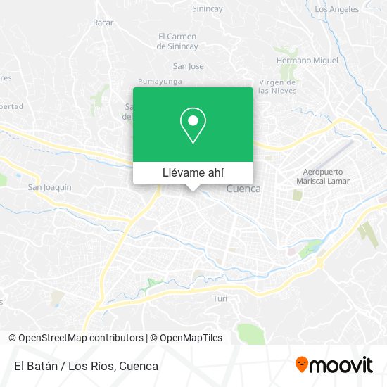 Mapa de El Batán / Los Ríos