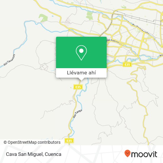 Mapa de Cava San Miguel