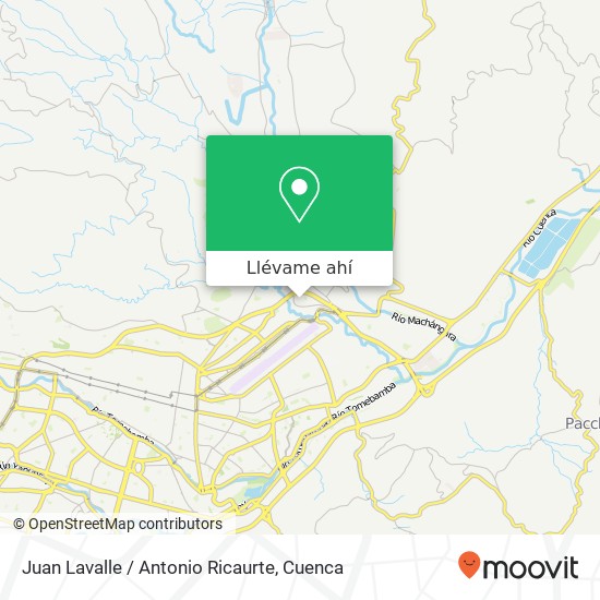 Mapa de Juan Lavalle / Antonio Ricaurte