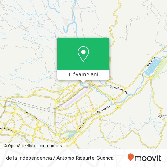 Mapa de de la Independencia / Antonio Ricaurte