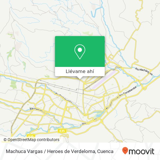 Mapa de Machuca Vargas / Heroes de Verdeloma